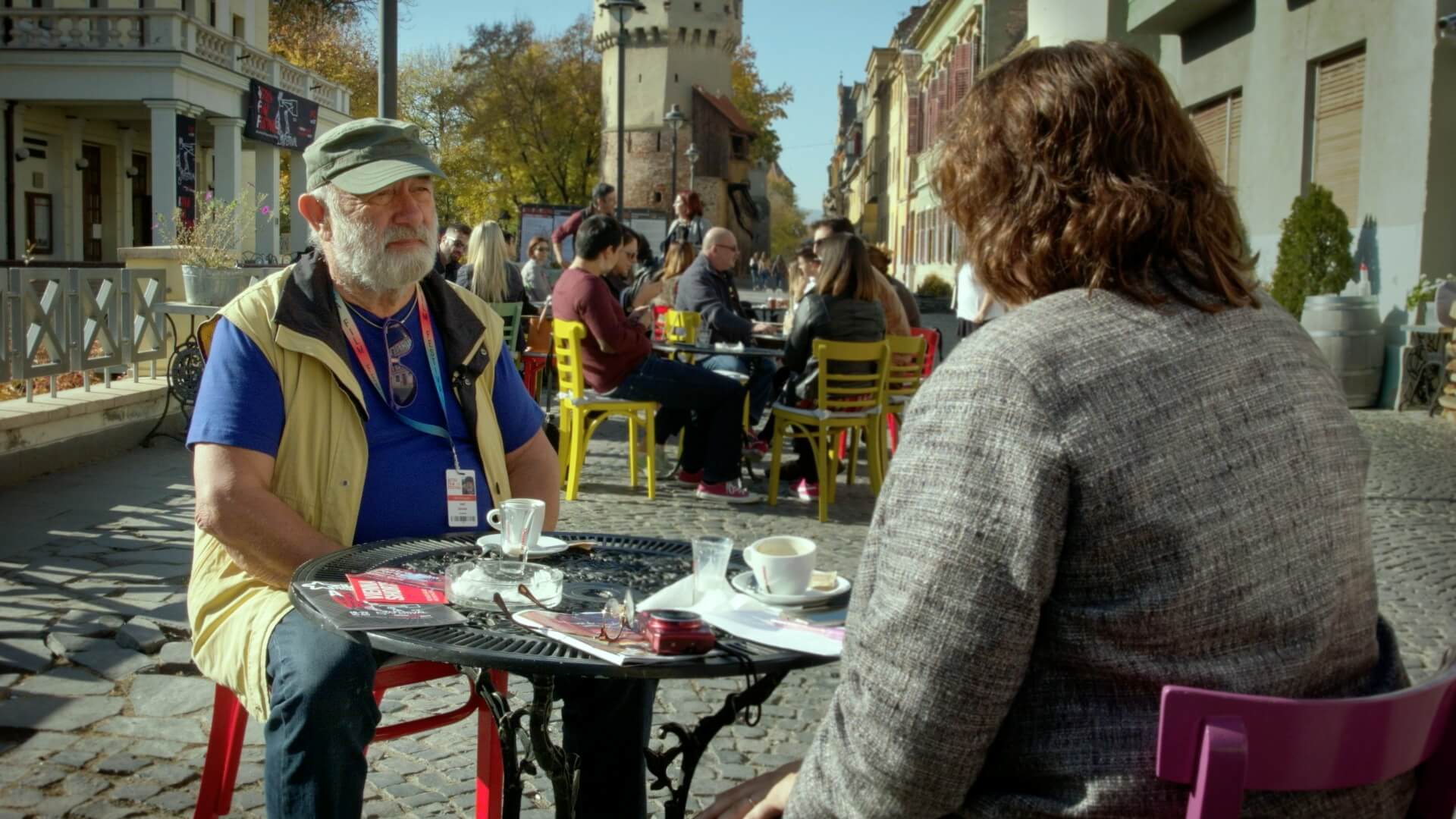 Demián József és B. Nagy Veronika Nagyszebenben.