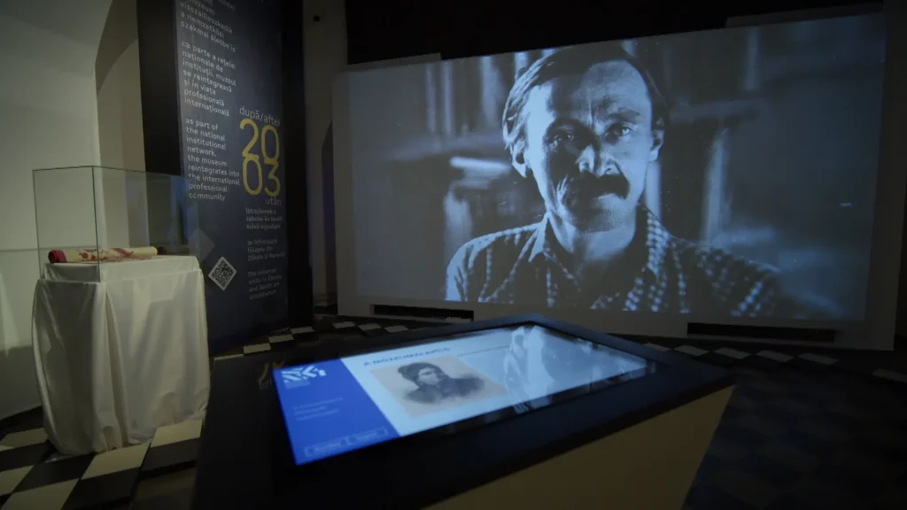 A székely Nemzeti Múzeum terme.